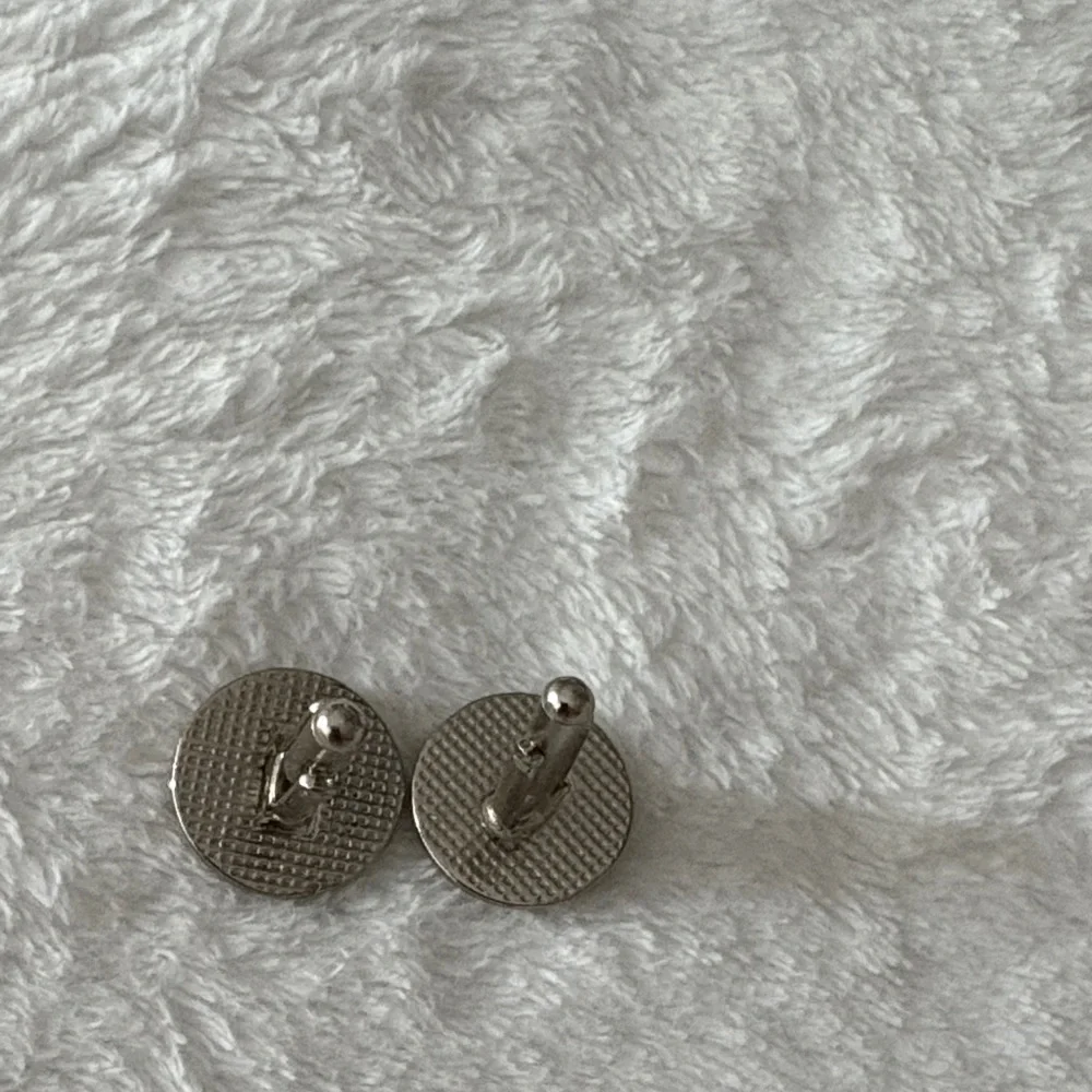 Sophisticated Black and Silver Cufflinks